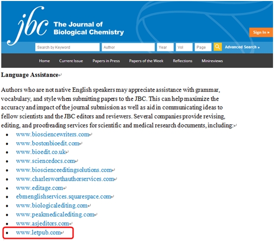 JBC Language-Editing