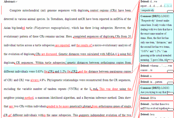 SCI论文英语润色范例，Plos one IF 3.730）发表案例