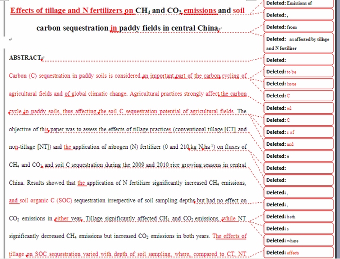 SCI论文英语润色范例，发表PLoS ONE