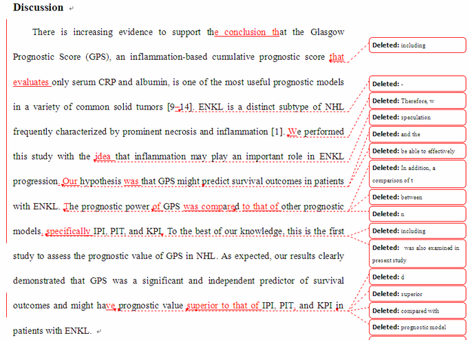 SCI论文英语润色范例，American Journal of Hematology（ IF 4.003）发表案例