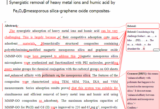 SCI论文英语润色范例，Plos one IF 3.730）发表案例