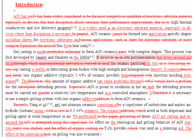 SCI论文英语润色Journal of Inorganic Materials（ IF 		0.531）发表案例